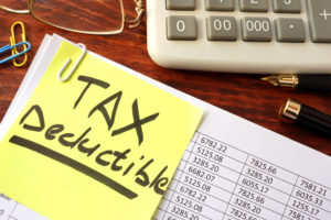 Tax deductions for giving away goods