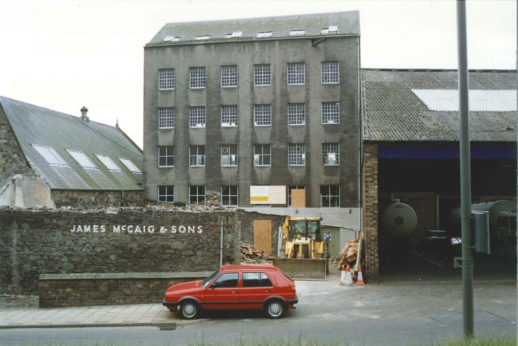 Riverside House during conversion formall Jame McCaig & son